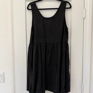 Smock Dress in Black